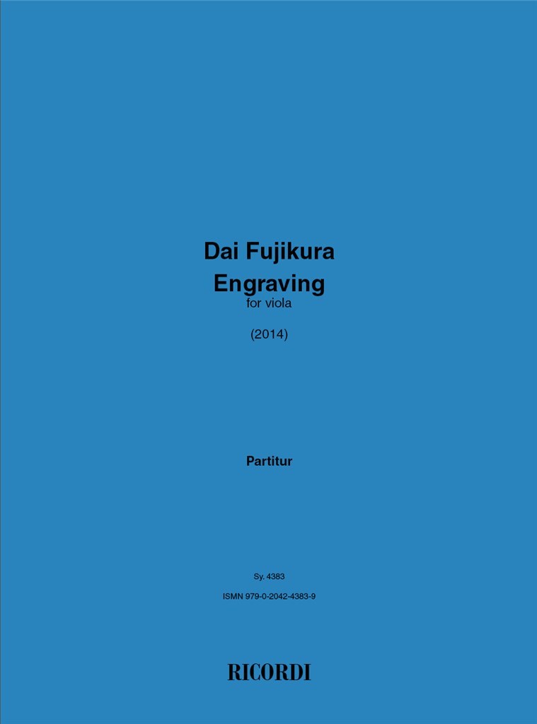 Engraving for viola